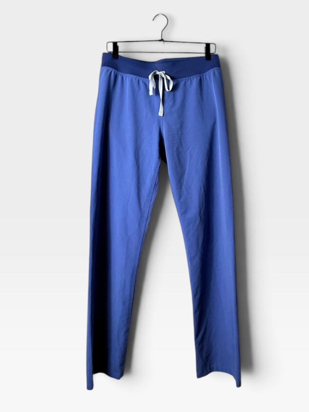 Figs Livinston High Rise Straight Leg Pant Scrub Pant Size Small Blue (U)